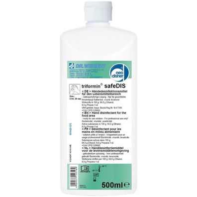 Triformin safeDIS Medizinisches Desinfektionsmittel 500ml, Hautschonend