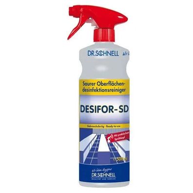 Desifor SD Desinfektionsmittel 500ml Flasche Mit Sprühkopf | DR. Schnell