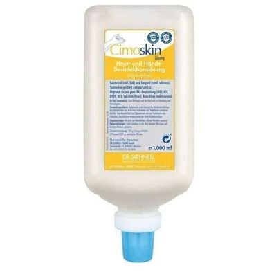 Cimoskin Hautpflege 1L Euroflasche Mit Aloe Vera Für Empfindliche Haut