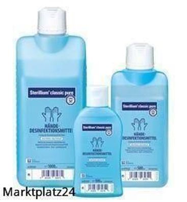 Händedesinfektionsmittel Sterillium Classic Pure 1L Flasche Hautverträglich