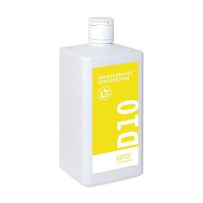 D 10 Absauggerätedesinfektionsmittel 1L Orochemie GmbH