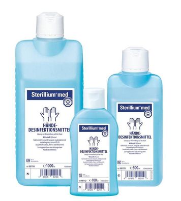 Sterillium Med Händedesinfektionsmittel 100ml Flasche, Hautverträglich