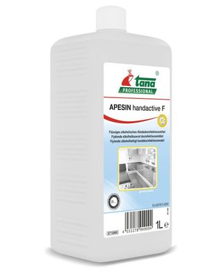 APESIN Handactive F Händedesinfektionsmittel 1L Flasche, Professionell