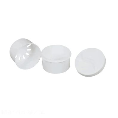 Ampri PE Zahnprothesebecher Weiß Mit Einsatz Robustes Material, Hygienisch