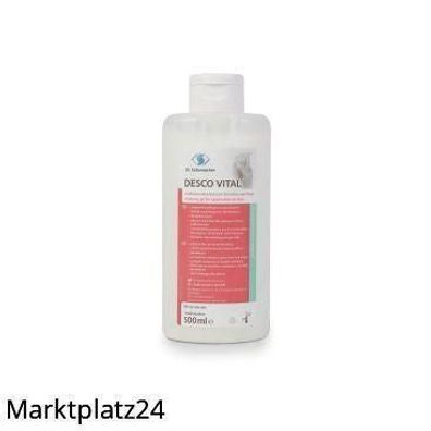 Desco Vital Gel Hautpflege Gel mit Aloe Vera, 500ml Flasche