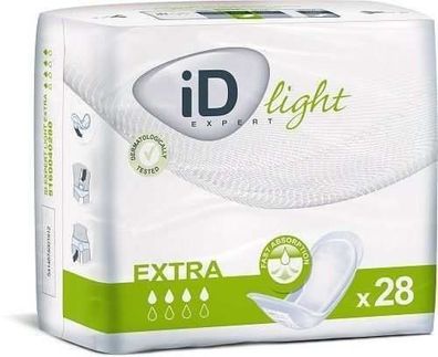 iD Expert Light Normal Einlagen Pink, 28 Stück Leichte Blasenschwäche
