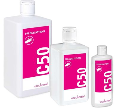 Orochemie C 50 Pflegelotion 500 ml Pumpflasche Für Empfindliche Haut