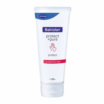 Baktolan Protect+ Pure Pflegecreme 100ml Tube Für Trockene, Sensible Haut