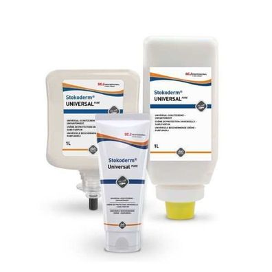 Stokoderm Universal Pure Hautschutzcreme 1L Kartusche, Ölresistent