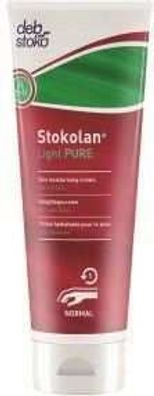 Stokolan Light Pure Hand- und Körperpflegecreme 100ml Tube Leichte Feuchtigkeitspfl