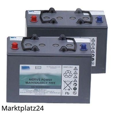 Columbus Reinigungsmaschinen Gel Batterien Wartungsfrei 24 V 76 Ah Set 5