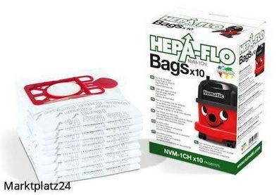 Hepa-Flo Hochleistungsfilter NVM-1CH 10er Bündel Staubsaugerfilter