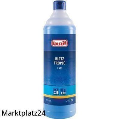Blitz-Tropic Reiniger 1L Flasche | Buzil Umweltfreundlich