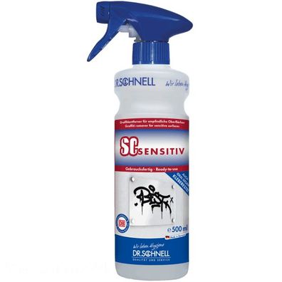 SC Sensitiv Sanfte Reinigung 500ml Flasche Mit Sprühkopf Für Empfindliche Haut