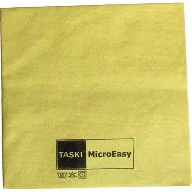Taski MicroEasy Reinigungstuch Mikrofaser, Gelb, 1 Stück