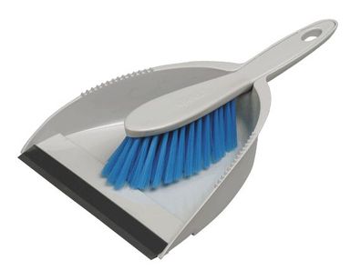 Vileda Handkehrgarnitur Blau, 30 cm Handfeger Mit Schaufel