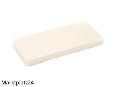 Vileda Handpad Super | Weißes Reinigungs- und Polierpad 12x26 cm