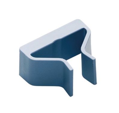 Origo 500/700 Mopphalterablage Set Dunkelgrau Kunststoff mit Clip-Konnektoren