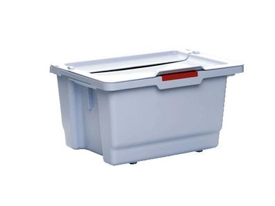 Vileda GmbH Box Mit 4 Hellgrauen Farbclips Kunststoff Büroclips