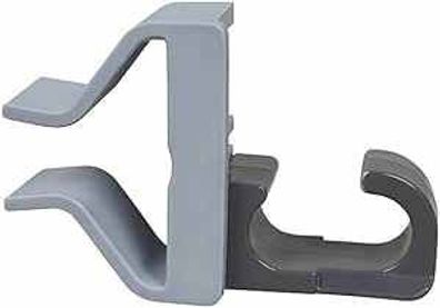 Vileda Stielhalterung Grau Wandhalterung Mit Clip-Konnektor Set