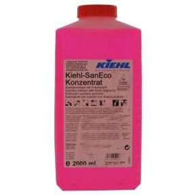 Kiehl-SanEco Konzentrat Umweltfreundlicher Sanitärreiniger, 2L Flasche