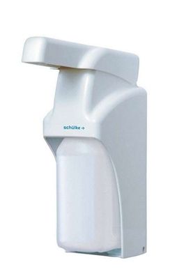 Schülke & Mayr SM2 Seifenspender 500ml Robuster Kunststoff, Transparentes Fenster