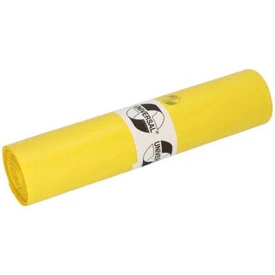 Deiss Emil KG | Abfallsäcke Universal 120L Gelb HDPE 18my 50 St