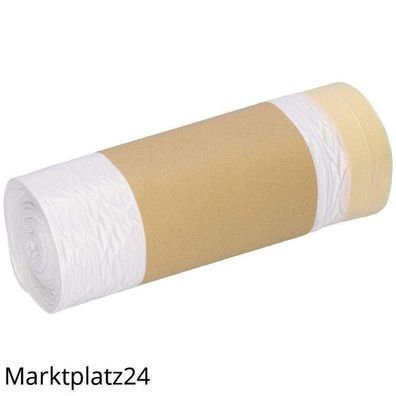 Deiss Emil KG HDPE Zugbandsäcke 30L Weiß 500x600 + 50mm 10my 40 Stück