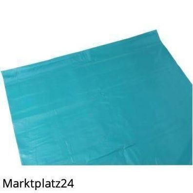Deiss Emil KG LDPE Abfallsäcke 240L Blau 650 + 550x1350mm 75my 100 Stück