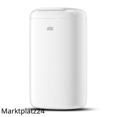 Tork Elevation Damenhygiene Abfallbehälter Weiß 10 Liter Kunststoff