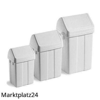 Filmop Patty Abfallbehälter 25L Weiß Mit Deckel Und Pedal