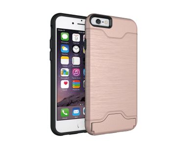Schutzhülle für Apple iPhone 6 Plus 5.5 Zoll Hardcase Schutzcover (Bronze)