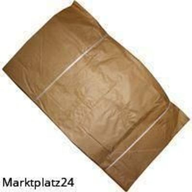 GVS eG Papiersäcke 70L 2-Lagig, Bedruckt 'ABFÄLLE', 25 Stück Bündel