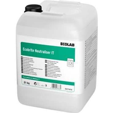 Ecobrite Neutrasoft IT Umweltfreundliches Reinigungsmittel 20kg Kanister