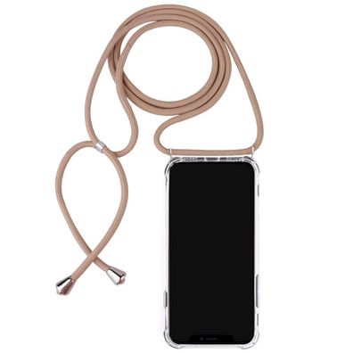 Umhängehülle für Apple iPhone 11 Pro 5.8 Zoll Case Cover Handyhülle Beige