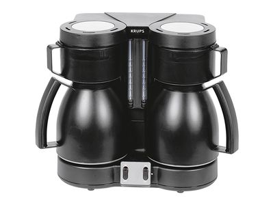 KRUPS KT8501 Kaffeeautomat Duothek Therm 2x8 Tassen 850W schwarz