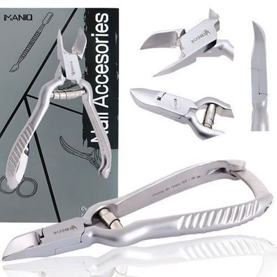 Nagelzange für dicke eingewachsene Nägel Nagelhautschneider Schere für Maniküre SPA-S