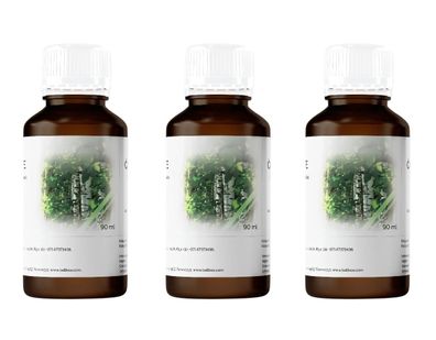 Chaga Forte Extrakt 1:1 3 x 90ml Tschaga Mangan Zink Vitalpilz Inonotus obliquus