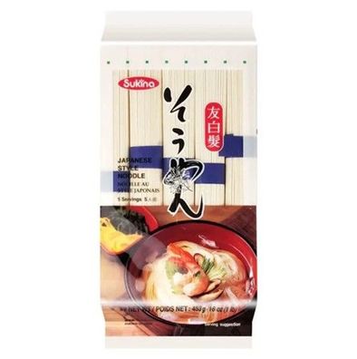 Sukina Weizennudeln Japanischer Art Tomoshiraga Somen 453g