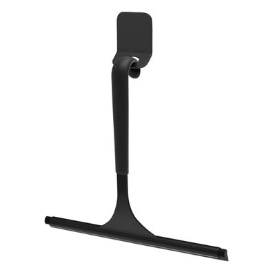 bremermann Duschabzieher Rondine aus Edelstahl inkl. Wandhalter kein Bohren 3M K