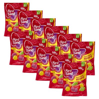 Red Band Fruchtgummi Assortier 11x 200g Beutel