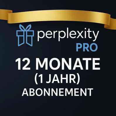 Perplexity Pro Jahreslizenz (Gutschein) - Die ChatGPT-Alternative mit GPT-5 & KI-Bild