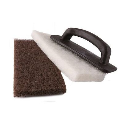 Pad-Lok Padh. Handblock 6473 Schleifhandblock Braun 95x225mm mit Pads