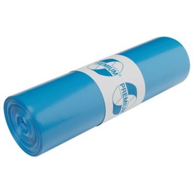 Deiss Emil KG Premium Abfallsäcke 70L Blau LDPE 60my 25 Stück