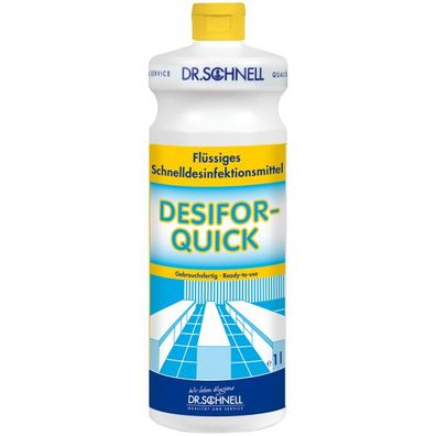 Desifor Quick 1L Flasche Desinfektionsmittel von Dr. Schnell