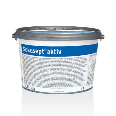 Sekusept Aktiv Desinfektionsmittel Pulver 1,5 kg Eimer | Ecolab