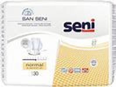 Seni San Classic Normal Einlagen 30 Stück | Atmungsaktiv, Hautfreundlich