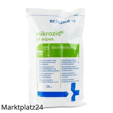Mikrozid AF Desinfektionstücher Nachfüllpack 150 Stück | Schülke & Mayr