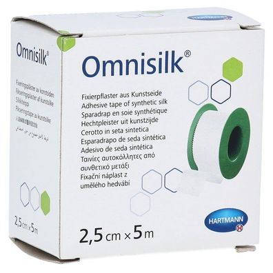 Omnisilk Polyester Band 2,5 cm x 5 m Spule | Hartmann Paul AG