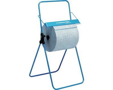 Kimberly - Clark GmbH Metall Bodenständer Groß Blau 96x51,5x55 cm